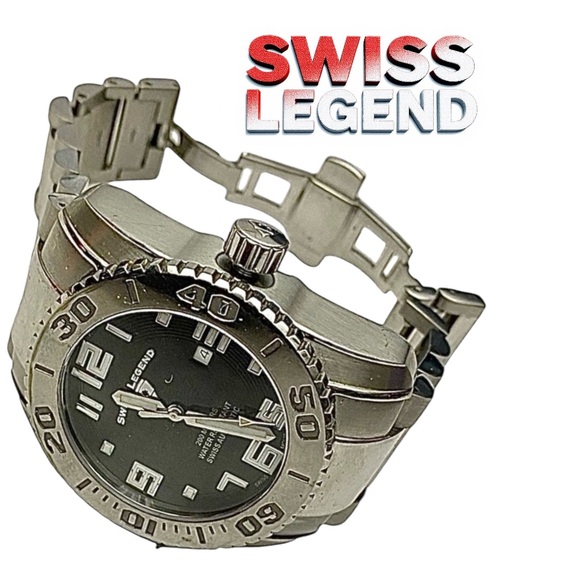 Swiss Legend Automatic Swiss Made Watch 20 ATM Heavy Durable Stylish Pre-Owned